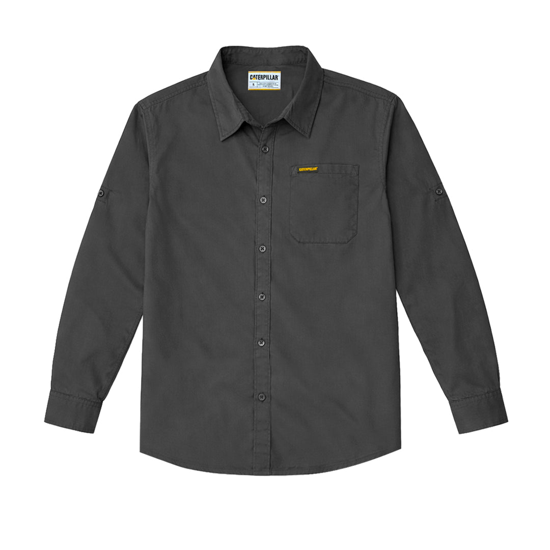 Camisa Convertible para hombre color negro
