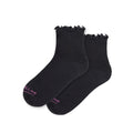 Punteras Ruffle Ankle para mujer color negro