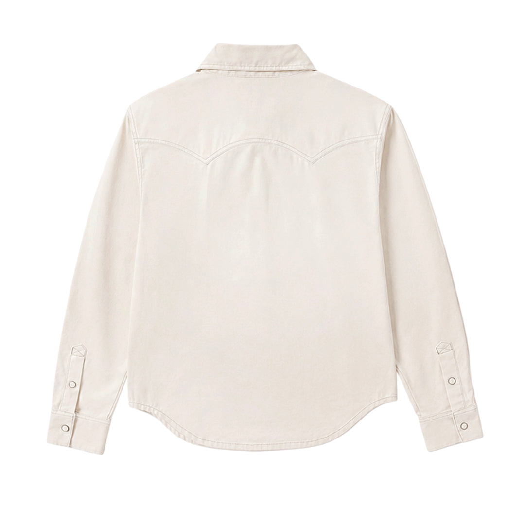 Camisa Canvas para hombre color blanco