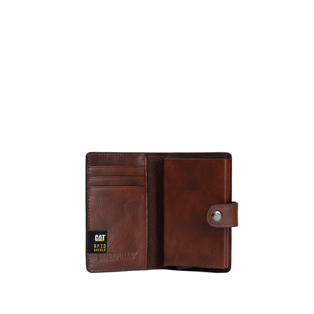 Billetera Dubai Leather para hombre color café