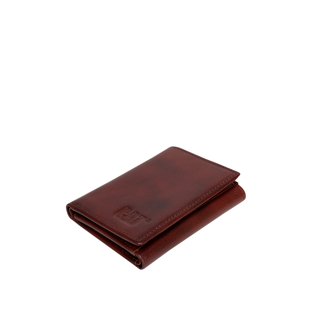 Billetera Kenya Leather para hombre color café