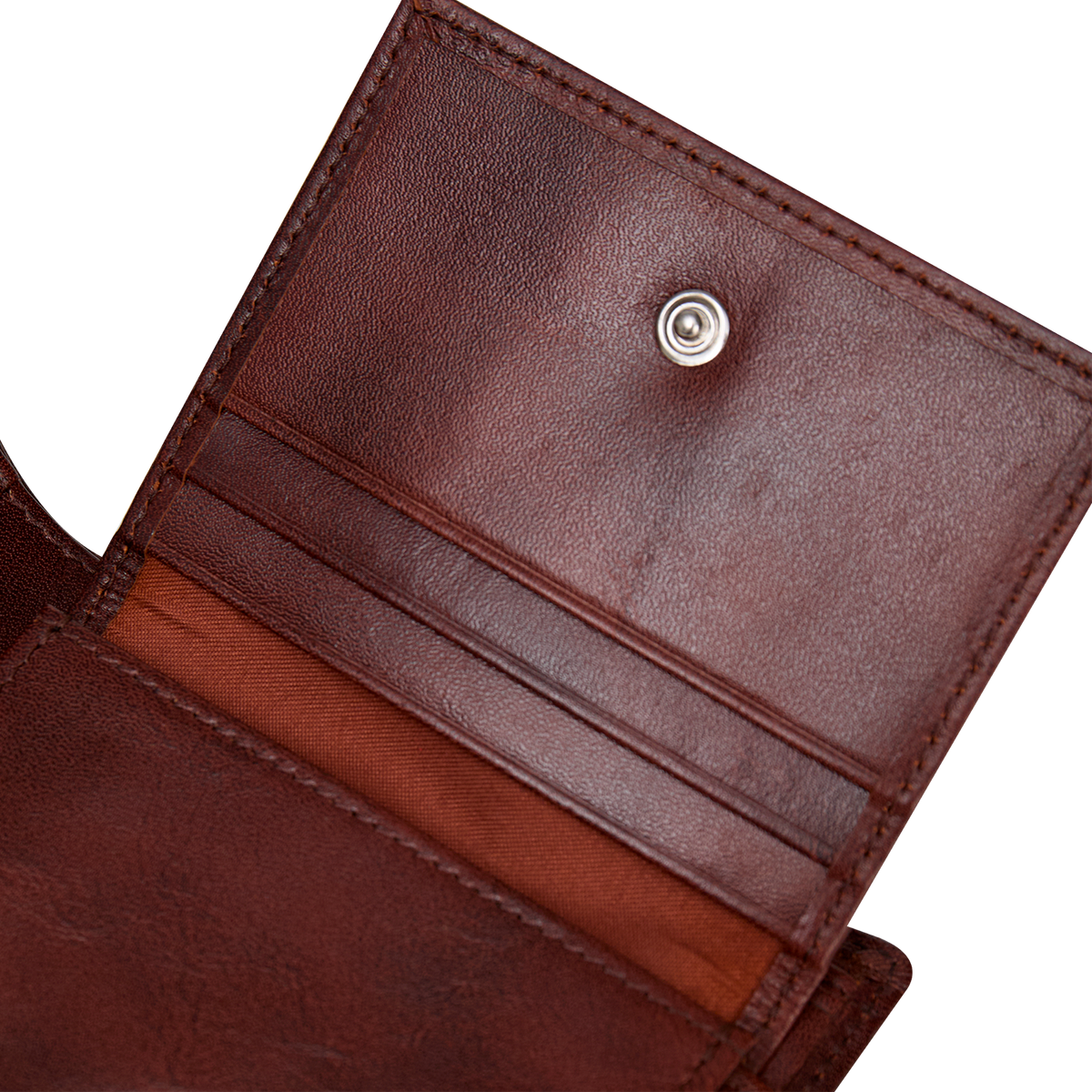 Billetera Ethiopian Leather para hombre color café