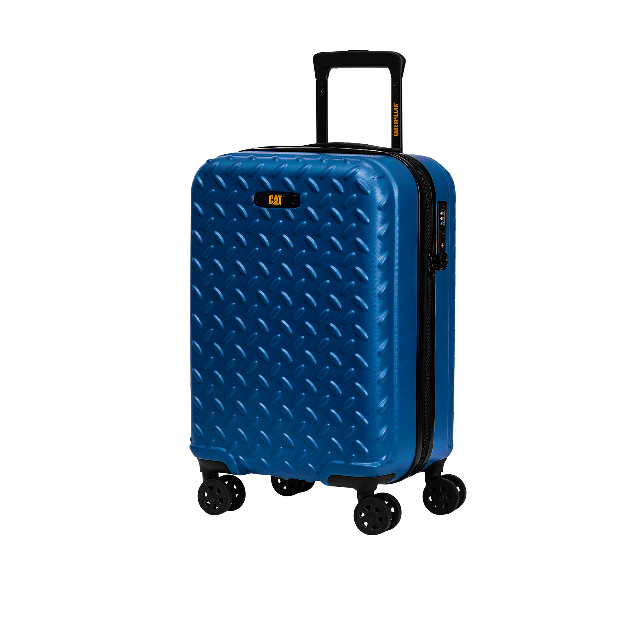 Maleta CAT Plate 20" para hombre color azul