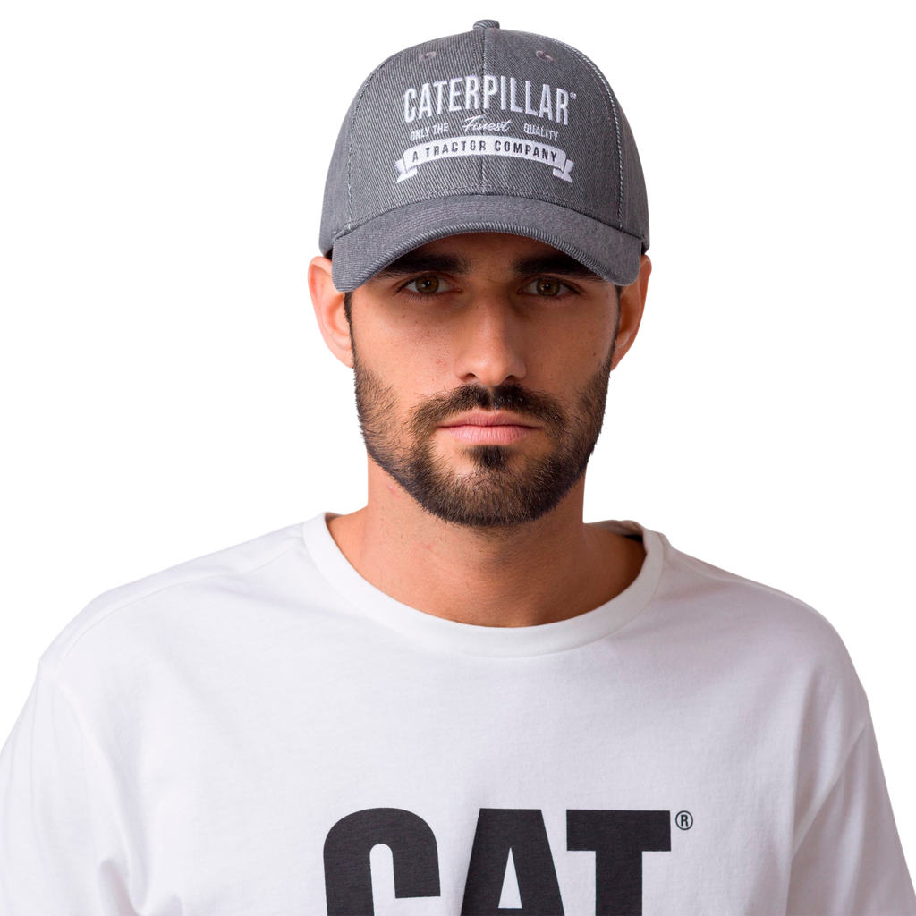 Gorra Caterpillar Finest unisex color gris
