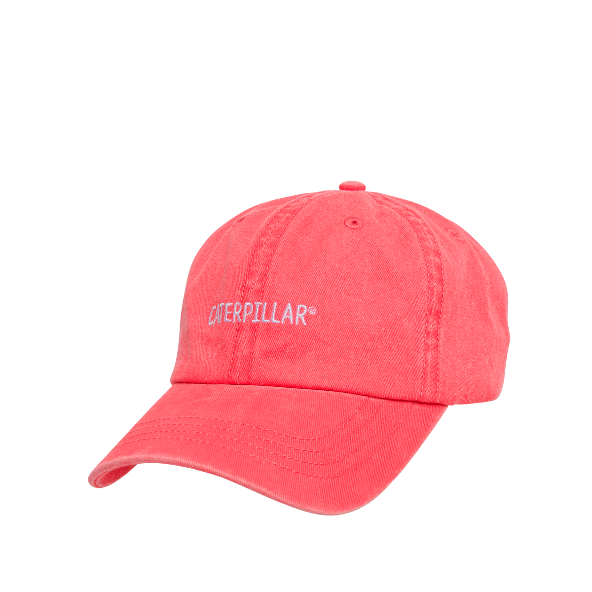 Gorra 6 Panel Washed unisex color rojo