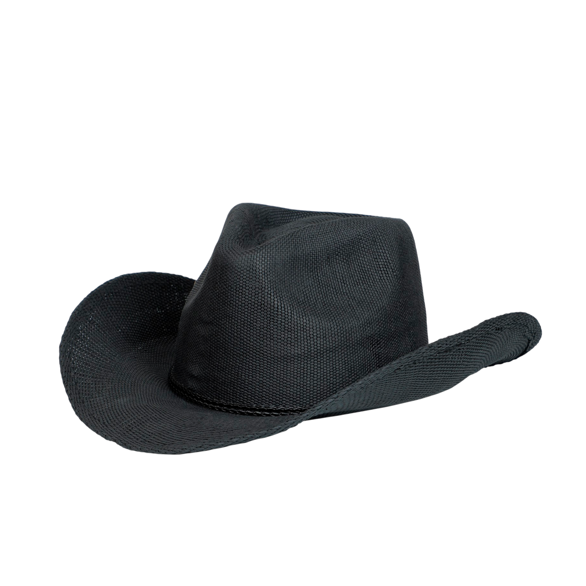Sombrero Western Cowgirl unisex color negro