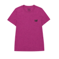 Camiseta Cat Logo para mujer color morado