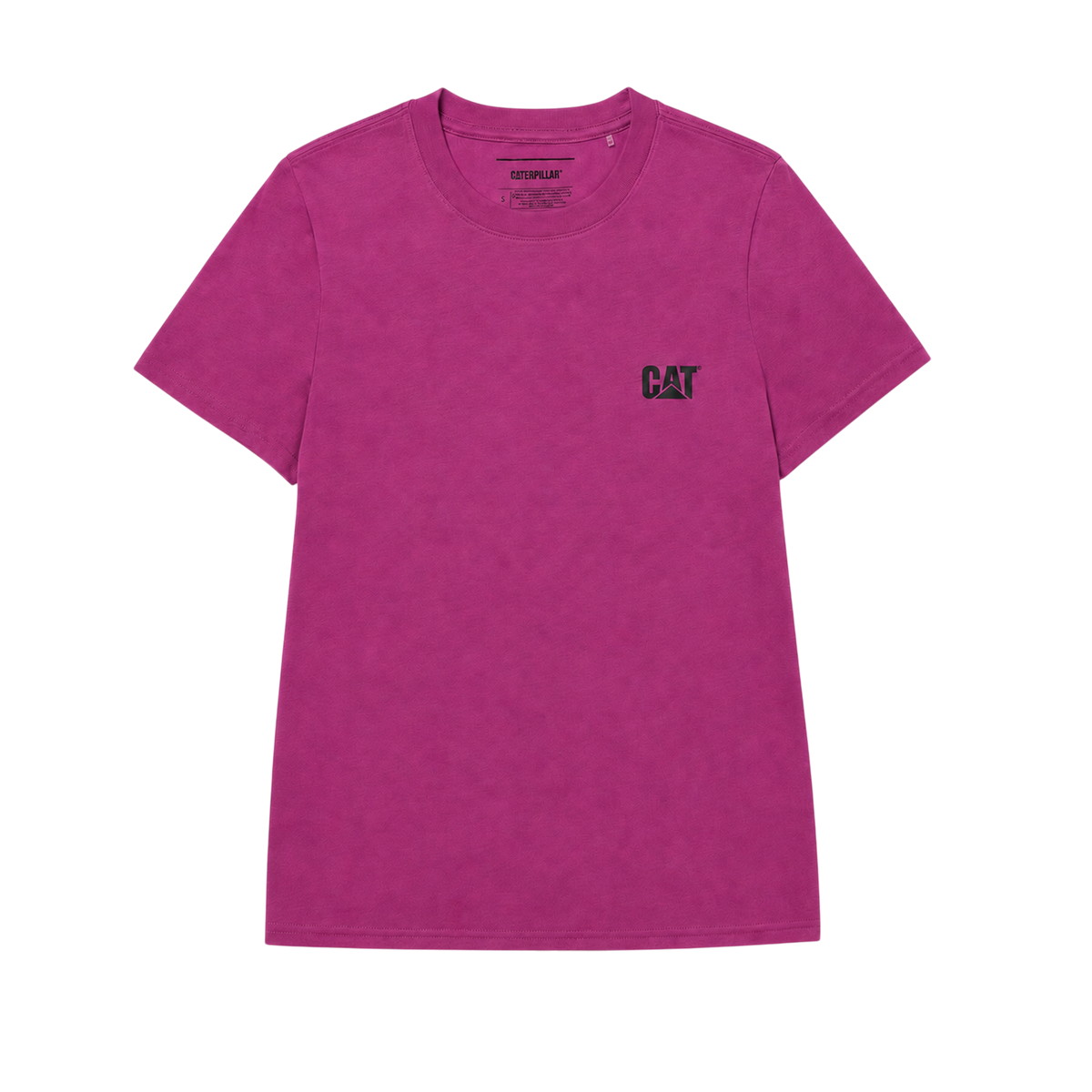Camiseta Cat Logo para mujer color morado