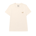 Camiseta Cat Logo para mujer color crema