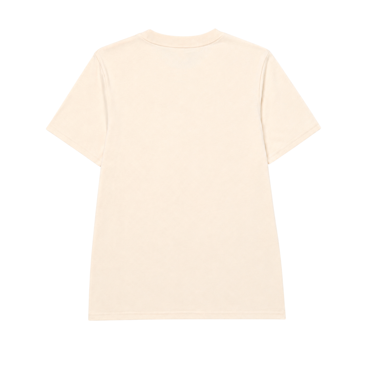 Camiseta Cat Logo para mujer color crema