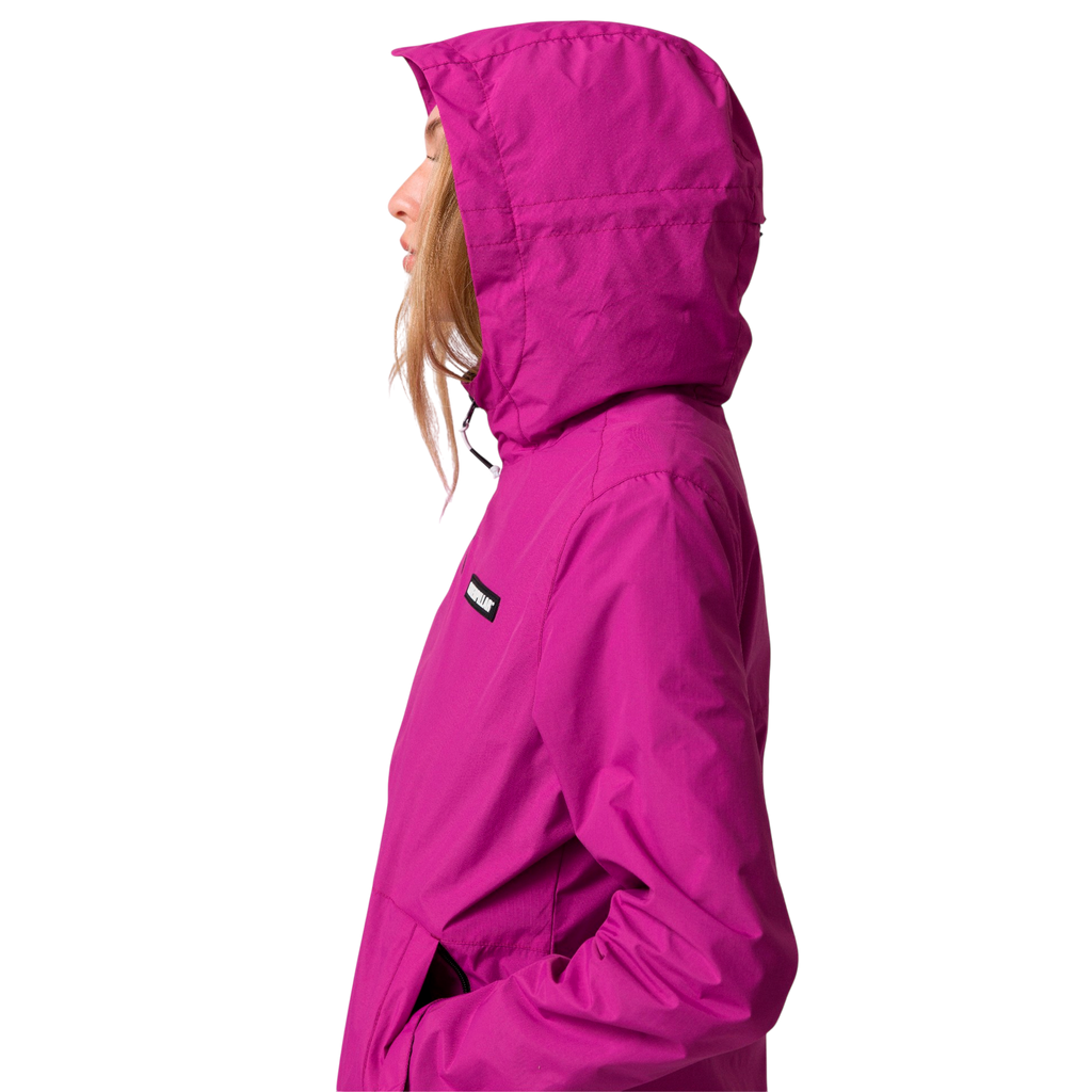 Jacket Rain para mujer color morado