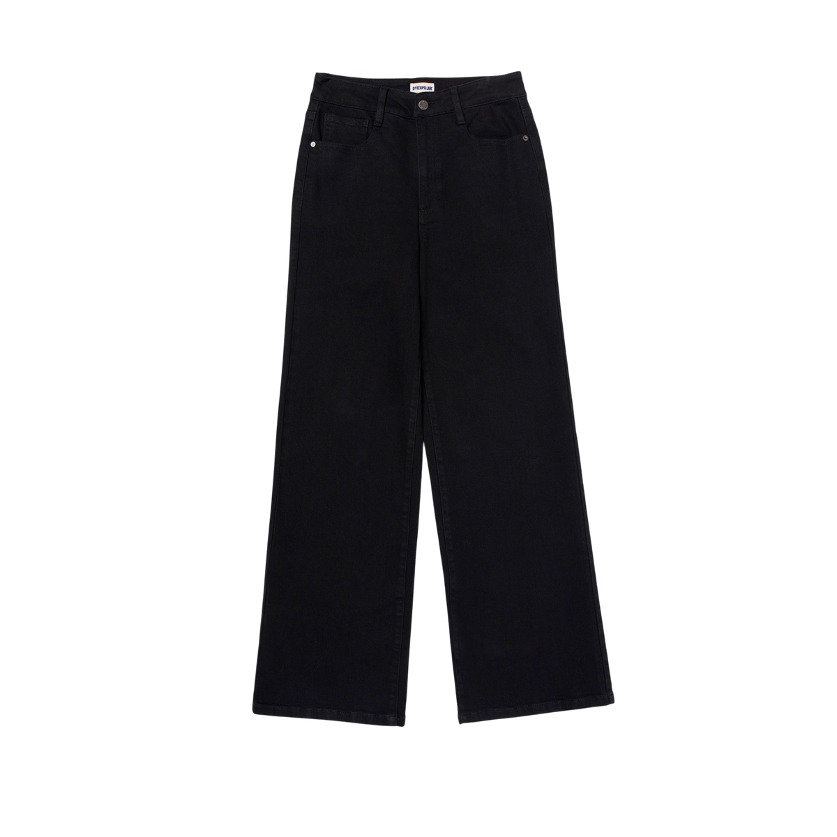 Jeans Denim Wide para mujer color negro