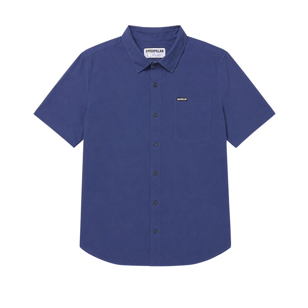 Camisa Poplin para hombre color azul