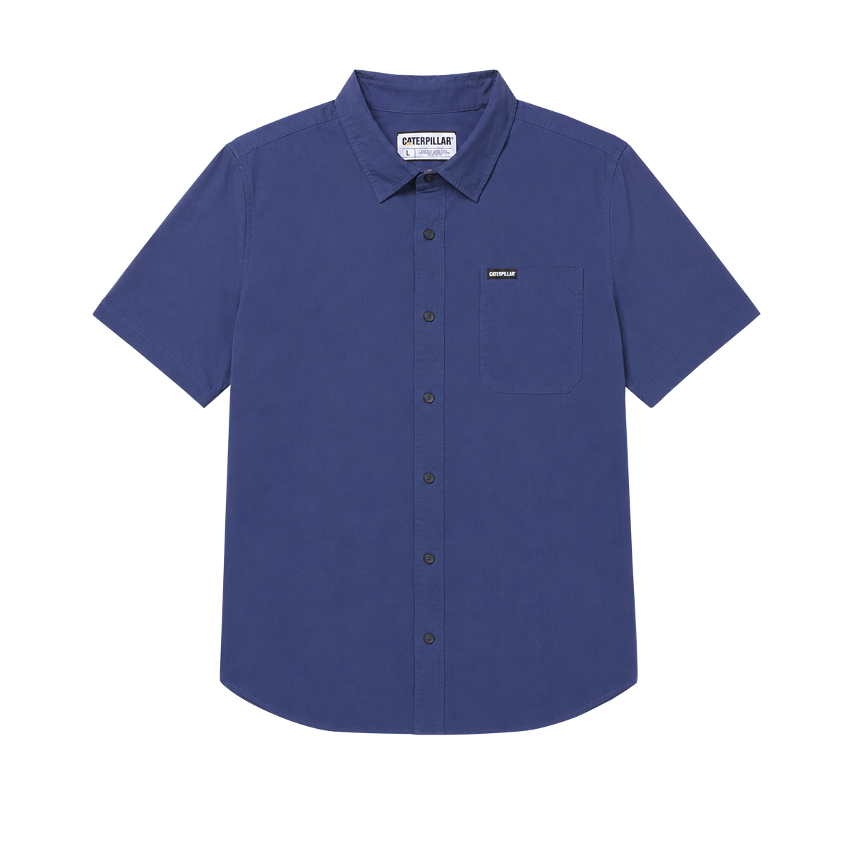 Camisa Poplin para hombre color azul