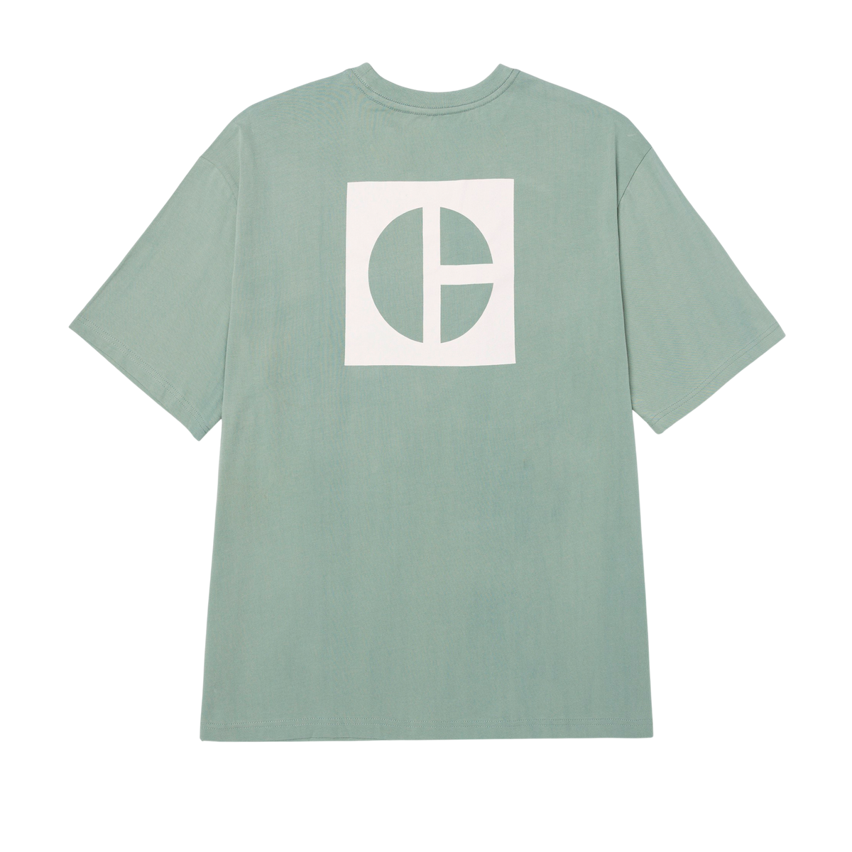 Camiseta Relaxed Cat C Block para hombre color verde