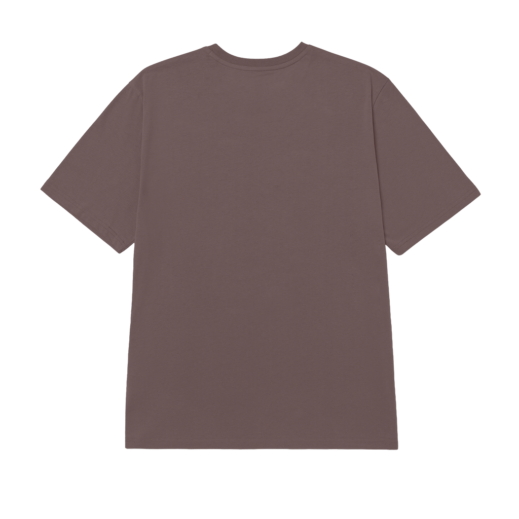 Camiseta Caterpillar Logo para hombre color café