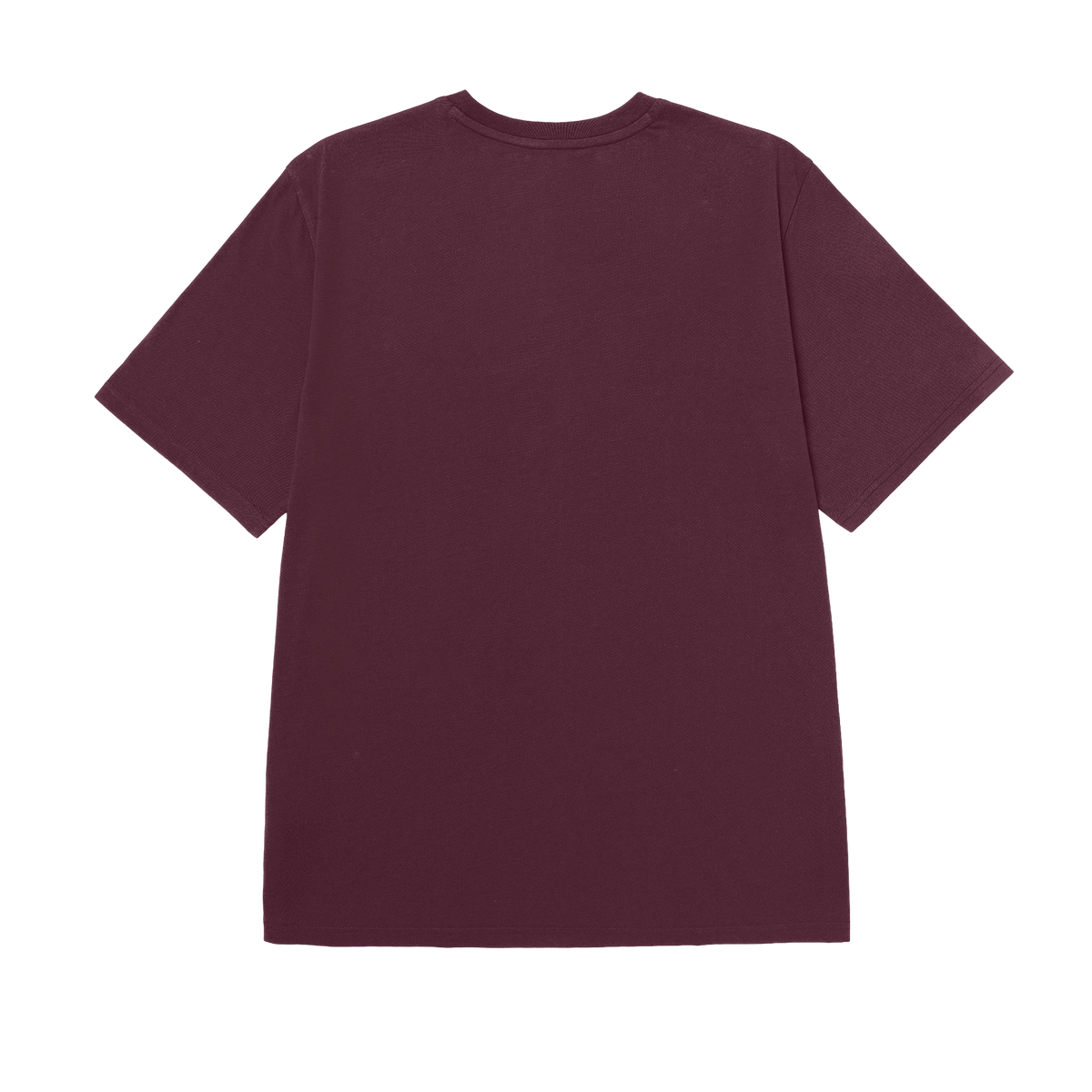 Camiseta Cat Logo para hombre color vino