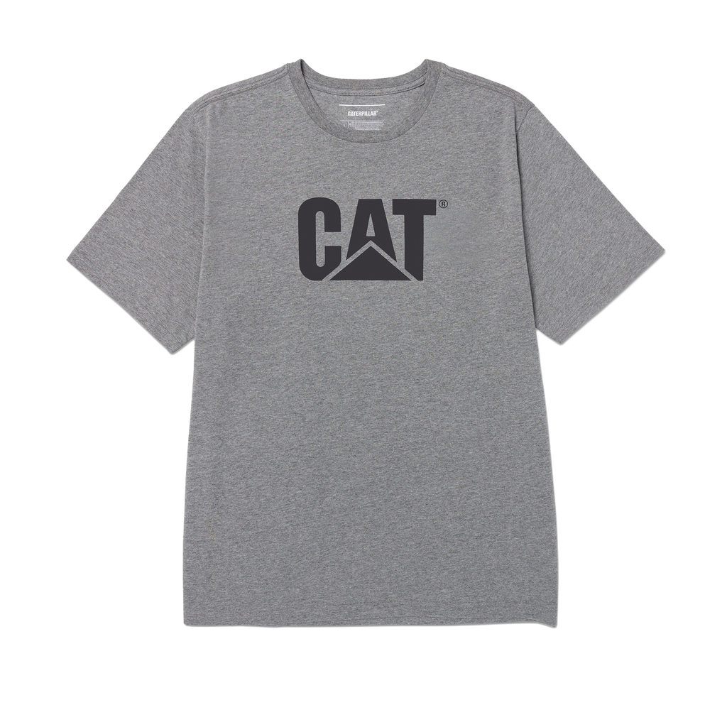 Camiseta Cat Logo para hombre color gris