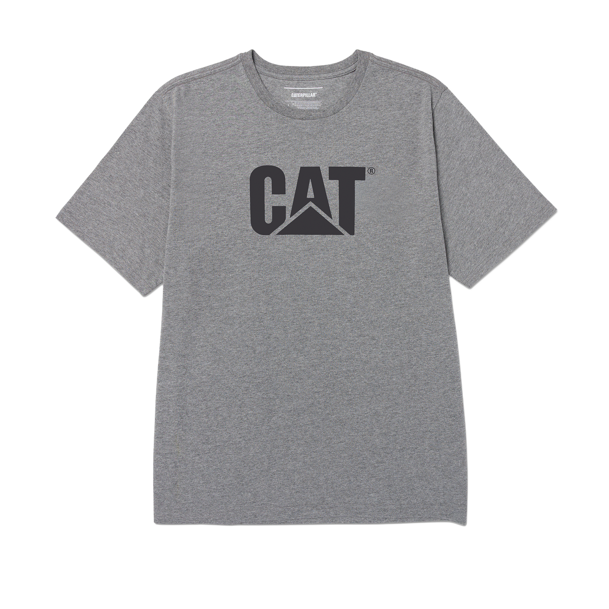 Camiseta Cat Logo para hombre color gris