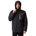 Jacket Rain para hombre color negro