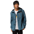 Jacket Rain para hombre color celeste