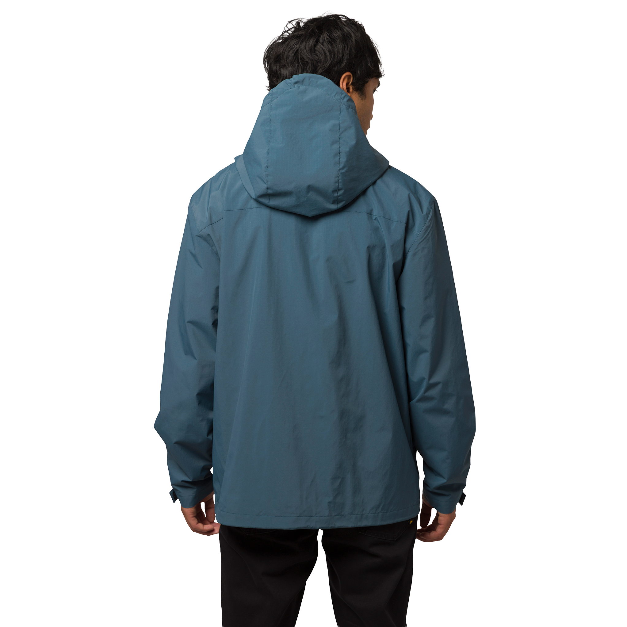 Jacket Rain para hombre color celeste