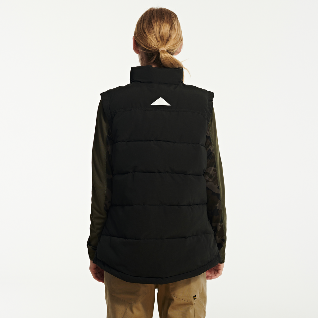 Chaleco Caterpillar para mujer color negro
