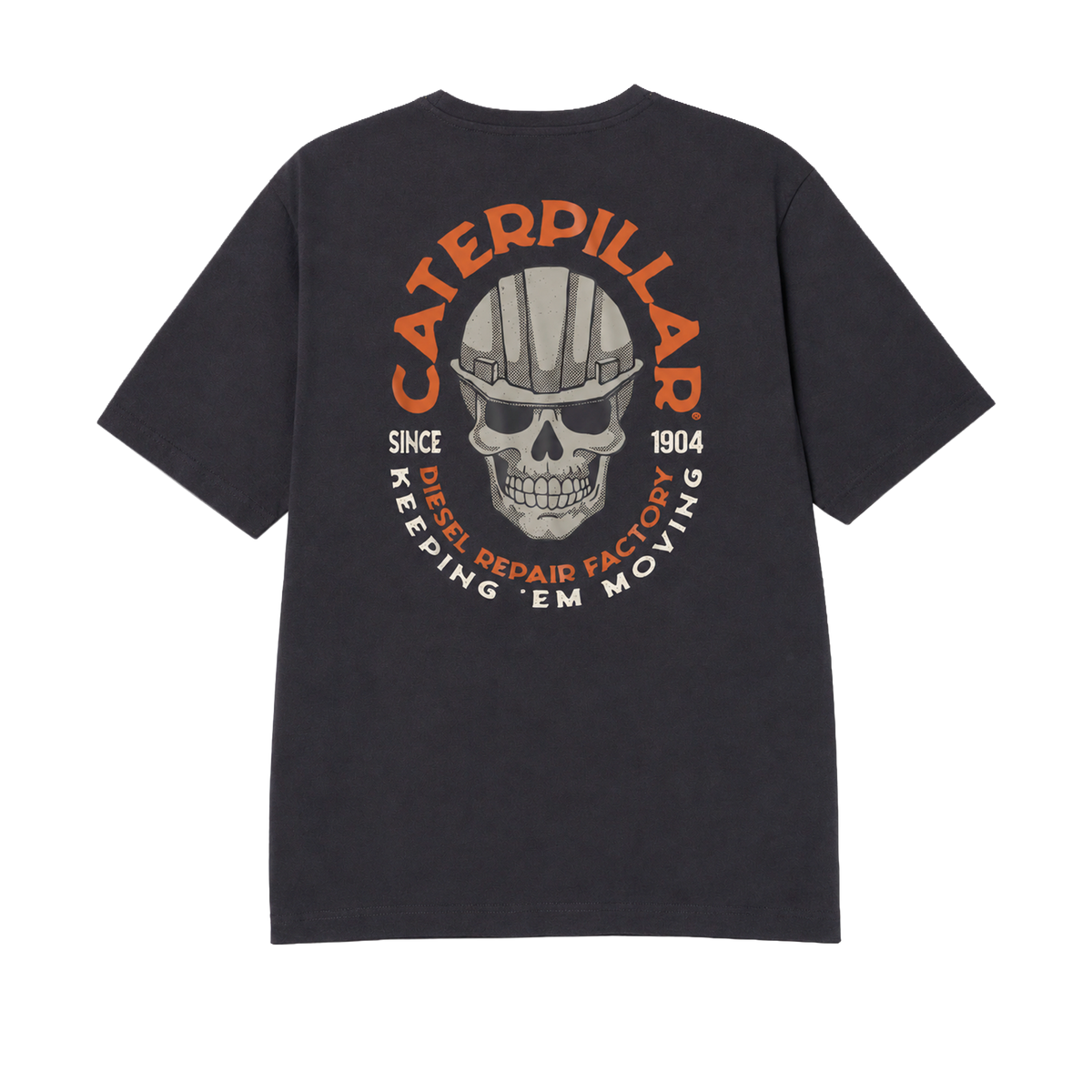 Camiseta CAT para hombre color negro